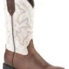 'Roper' Women's 11" Monterey Square Toe - Tan / White -Fashion Boots Store 0902109042920 1024x1024@2x