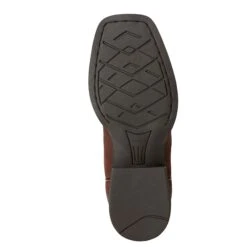 'Ariat' Youth 8" Hoolihan Alamo - Orange / Brown -Fashion Boots Store 10021598 sole 1024x1024@2x