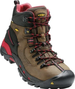 'Keen Utility' Men's 6" Pittsburgh WP Steel Toe - Bison Brown / Red / Black 11 'Keen Utility' Men's 6" Pittsburgh WP Steel Toe - Bison Brown / Red / Black -Fashion Boots Store 1007024 3Q large 1024x1024@2x