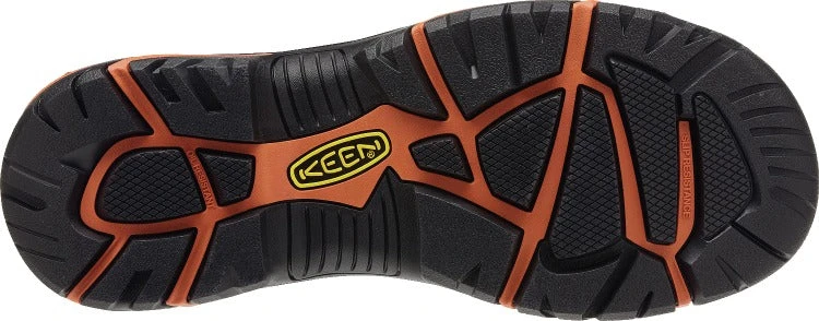 'Keen Utility' Men's Braddock Low Steel Toe - Black / Grey / Orange 9 'Keen Utility' Men's Braddock Low Steel Toe - Black / Grey / Orange - Image 7