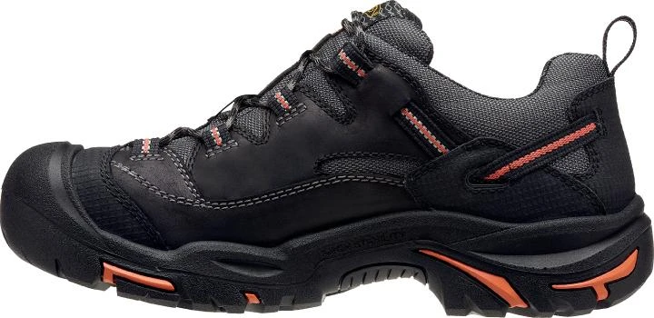 'Keen Utility' Men's Braddock Low Steel Toe - Black / Grey / Orange 5 'Keen Utility' Men's Braddock Low Steel Toe - Black / Grey / Orange - Image 3