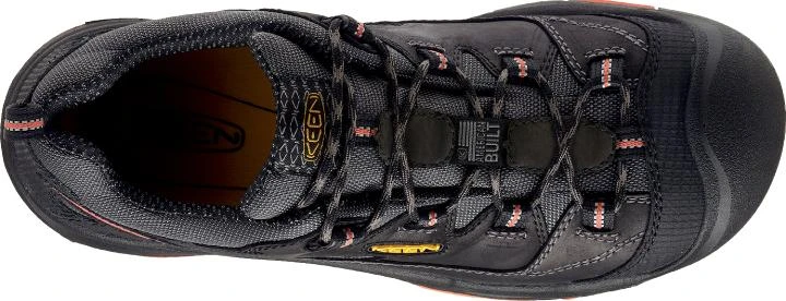 'Keen Utility' Men's Braddock Low Steel Toe - Black / Grey / Orange 8 'Keen Utility' Men's Braddock Low Steel Toe - Black / Grey / Orange - Image 6