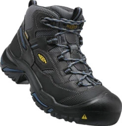 'Keen Utility' Men's Braddock Mid EH WP Soft Toe - Black / Grey / Blue -Fashion Boots Store 1014605 3Q med 1024x1024@2x