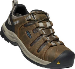 'Keen' Men's Flint II EH WP Steel Toe - Cascade Brown / Orion Blue -Fashion Boots Store 1023236 3Q large 1024x1024@2x