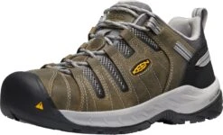 'Keen Utility' Men's Flint II EH Steel Toe - Gargoyle / Paloma -Fashion Boots Store 1023267 F3Q large 1024x1024@2x