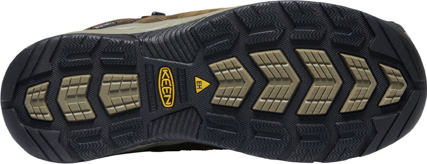 'Keen Utility' Men's Flint II Mid EH WP Soft Toe - Black Olive / Brindle 5 'Keen Utility' Men's Flint II Mid EH WP Soft Toe - Black Olive / Brindle - Image 3