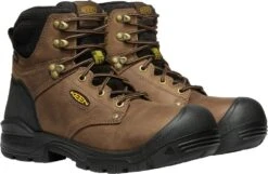 'Keen Utility' Men's 6" Independence EH WP Soft Toe - Dark Earth / Black -Fashion Boots Store 1026489 PLA large 1024x1024@2x