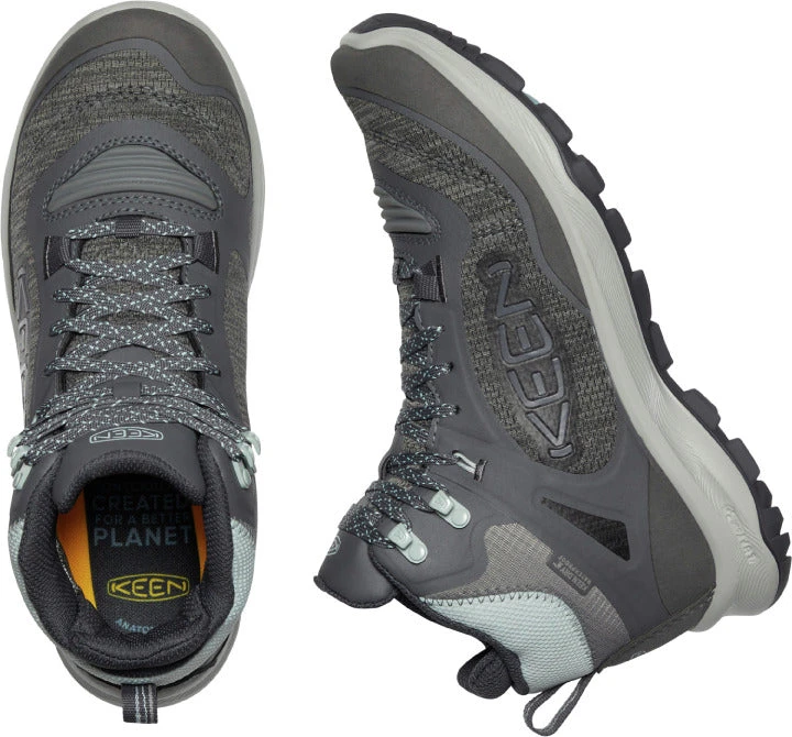 'Keen Outdoor' Women's Terradora Flex WP Hiker - Magnet / Cloud Blue 4 'Keen Outdoor' Women's Terradora Flex WP Hiker - Magnet / Cloud Blue - Image 2