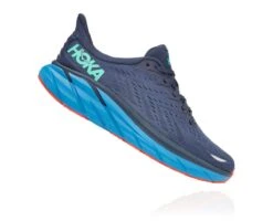 'Hoka' Men's Clifton 8 - Outer Space / Vallarta Blue 13 'Hoka' Men's Clifton 8 - Outer Space / Vallarta Blue -Fashion Boots Store 1119393 OSVB 2 1024x1024@2x