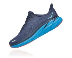 'Hoka' Men's Clifton 8 - Outer Space / Vallarta Blue 12 'Hoka' Men's Clifton 8 - Outer Space / Vallarta Blue -Fashion Boots Store 1119393 OSVB 4 1024x1024@2x