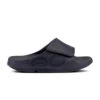 'OOFOS' Unisex OOahh Sport Flex Sandal - Black Matte -Fashion Boots Store 1550BLKMATTE shot1 1024x1024@2x