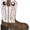 'Smoky Mountain' Children's Drifter Western Square Toe - Brown Distress / Antique White 1 'Smoky Mountain' Children's Drifter Western Square Toe - Brown Distress / Antique White -Fashion Boots Store 3108 114abdf9 7456 4eab b279 3209983d18a9 1024x1024@2x