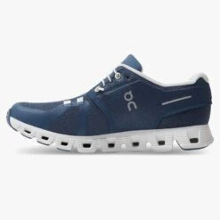 'On Running' Women's Cloud 5 - Denim / White -Fashion Boots Store 59.98901 cloud 5 ss22 denim white w g4 1024x1024@2x