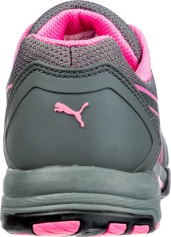 'Puma' Women's Celerity Knit Low Steel Toe - Grey / Pink -Fashion Boots Store 642915 CELERITY KNIT PINK WNS LOW 804 back 1024x1024@2x