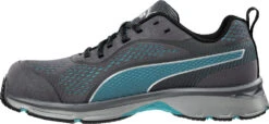 'Puma' Women's Fuse Knit Motion Protect EH Low Comp Toe - Grey / Turquoise -Fashion Boots Store 643905 FUSE KNIT BLUE WNS LOW left 1024x1024@2x