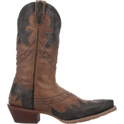 'Laredo' Men's 12" Porter Overlay Western Snip Toe - Tan 11 'Laredo' Men's 12" Porter Overlay Western Snip Toe - Tan -Fashion Boots Store 68408 2 1024x1024@2x
