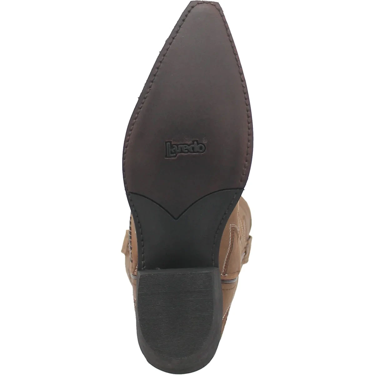 'Laredo' Men's 12" Lawry Western Fashion Snip Toe - Tan 4 'Laredo' Men's 12" Lawry Western Fashion Snip Toe - Tan - Image 3