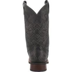 'Laredo' Men's 12" Axel Western Square Toe - Charcoal Black -Fashion Boots Store 7927 4 1024x1024@2x