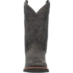 'Laredo' Men's 12" Axel Western Square Toe - Charcoal Black -Fashion Boots Store 7927 5 1024x1024@2x
