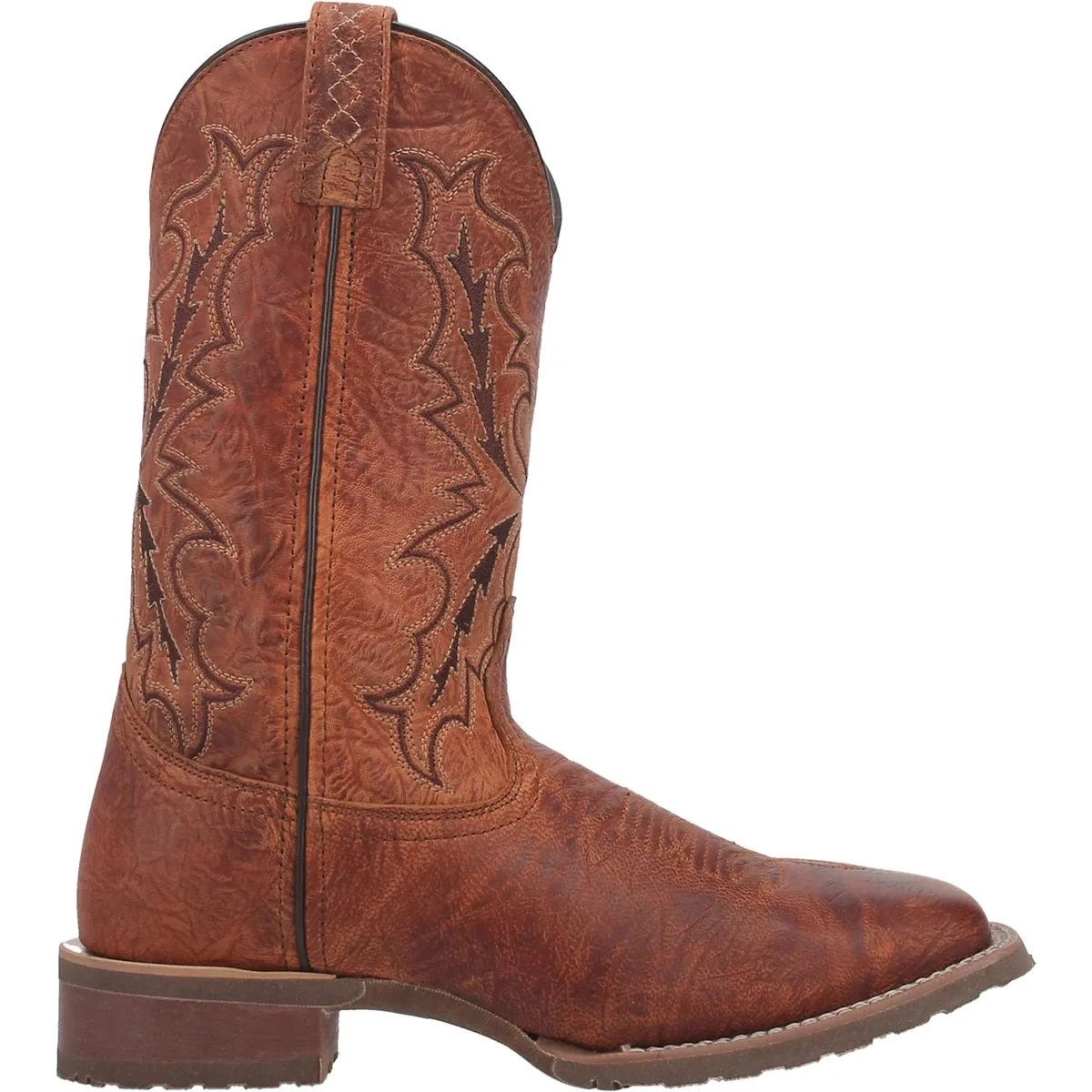 'Laredo' Men's 11" Winfield Western Square Toe - Rust 3 'Laredo' Men's 11" Winfield Western Square Toe - Rust