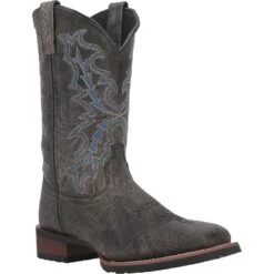 'Laredo' Men's 11" Winfield Western Square Toe - Grey -Fashion Boots Store 7949 1 1024x1024@2x