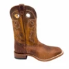 'Boulet' Men's 12" Saddle Vamp Western Square Toe - Shrunken Bomber / Ambergold -Fashion Boots Store 93451 1024x1024@2x