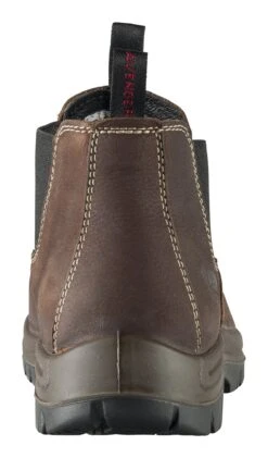 'Avenger' Men's 4" Foreman Romeo EH SR Comp Toe Pull On - Brown -Fashion Boots Store A7110 back 1024x1024@2x