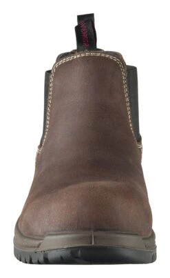'Avenger' Men's 4" Foreman Romeo EH SR Comp Toe Pull On - Brown -Fashion Boots Store A7110 front 1024x1024@2x