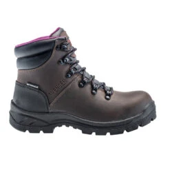 'Avenger' Women's 6" Builder EH WP Steel Toe - Brown -Fashion Boots Store A8125 8675 lateral 1024x1024@2x