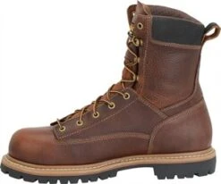 'Carolina' Men's 8" Grind WP Comp Toe Boot - Brown -Fashion Boots Store CA5529 Instep 1024x1024@2x