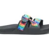 'Chaco' Women's Chillos Slide Sandal - Dark Tie Dye