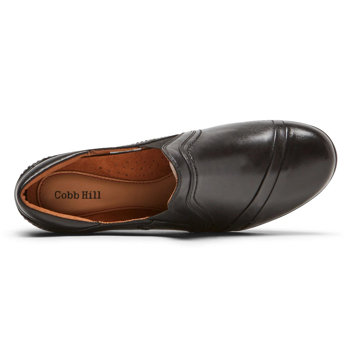 'Cobb Hill' Women's Laurel Slip On - Black Leather 4 'Cobb Hill' Women's Laurel Slip On - Black Leather - Image 2