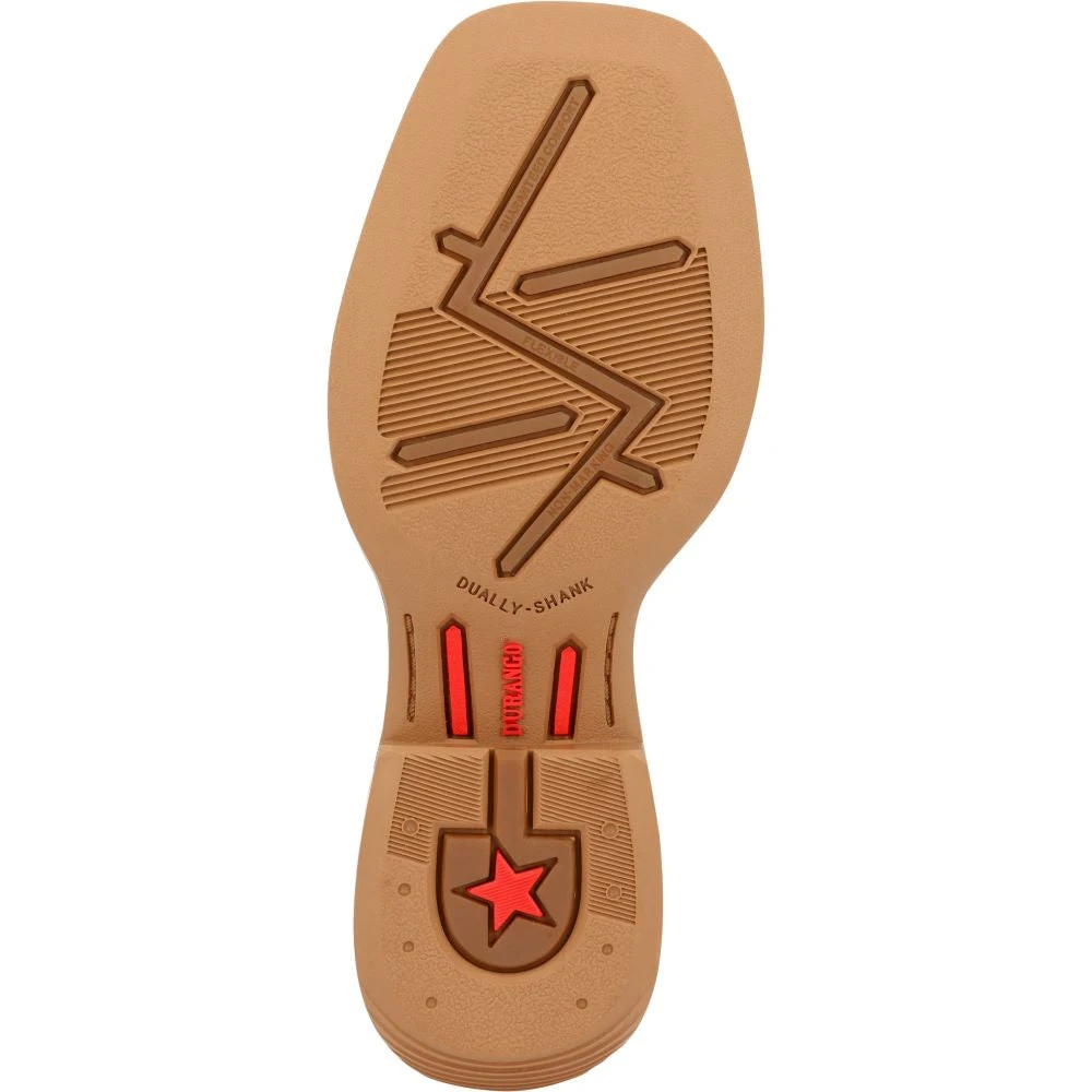 'Durango' Children's Lil' Rebel Pro Western Square Toe - Acorn / Black Onyx 5 'Durango' Children's Lil' Rebel Pro Western Square Toe - Acorn / Black Onyx - Image 3