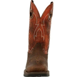 'Durango' Men's 12" REBEL Western Square Toe - CIMARRON BROWN 11 'Durango' Men's 12" REBEL Western Square Toe - CIMARRON BROWN -Fashion Boots Store DDB0327 front 1024x1024@2x
