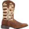 'Durango' Men's 11" Westward Saddlehorn Digital Camo Flag - Brown -Fashion Boots Store DDB0397 profile 1024x1024@2x