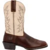 'Durango' Men's 11" Westward Western Square Toe - Chocolate / Bone -Fashion Boots Store DDB0422 profile 1024x1024@2x