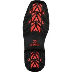 'Durango' Men's 11" WorkHorse™ Western Steel Toe - Chocoloate / Bone -Fashion Boots Store DDB0426 outsole 1024x1024@2x