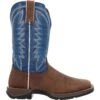 'Durango' Men's 12" Rebel Western Square Toe - Saddle Brown / Denim Blue -Fashion Boots Store DDB0429 profile 1024x1024@2x