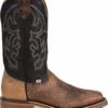 'Double H' Men's 12" Grissom SR Square Toe I.C.E. ™ Roper - Kenia Cognac / Summer Tan / Black 1 'Double H' Men's 12" Grissom SR Square Toe I.C.E. ™ Roper - Kenia Cognac / Summer Tan / Black -Fashion Boots Store DH4644 500xauto Profile 1024x1024@2x