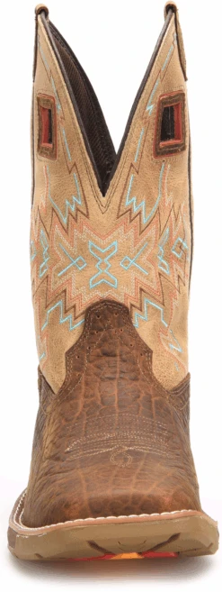 'Double H' Men's 11" Clem EH SR Western Work - Tan / White -Fashion Boots Store DH5361 500xauto Toe 1024x1024@2x