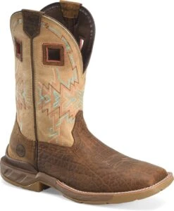 'Double H' Men's 11" Clem EH SR Western Work - Tan / White -Fashion Boots Store DH5361 900xauto 1024x1024@2x