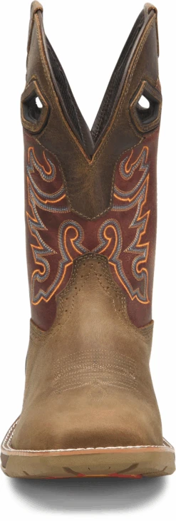 'Double H' Men's 11" Alridge Phantom Rider EH Western Square Toe - Brown 11 'Double H' Men's 11" Alridge Phantom Rider EH Western Square Toe - Brown -Fashion Boots Store DH5369 500xauto Toe 1024x1024@2x