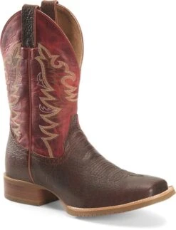'Double H' Men's 12" Clifton Western Square Toe Roper - Buckskin / Red 9 'Double H' Men's 12" Clifton Western Square Toe Roper - Buckskin / Red -Fashion Boots Store DH6017 500xauto 1024x1024@2x