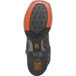 'Dan Post' Men's 12" Stanley Western Square Toe - Black -Fashion Boots Store DP4909 7 1024x1024@2x