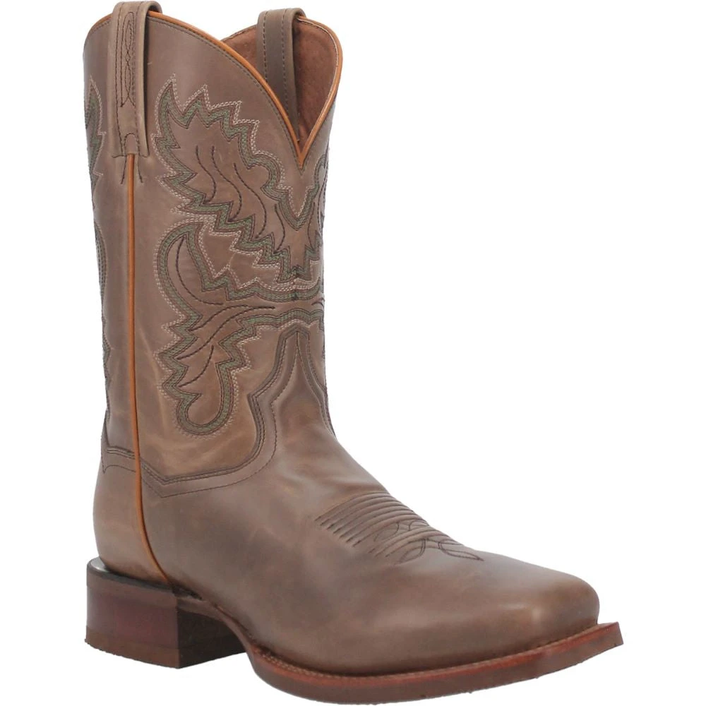 'Dan Post' Men's 11" Cogburn Western Square Toe - Taupe 4 'Dan Post' Men's 11" Cogburn Western Square Toe - Taupe - Image 2