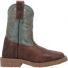 'Dan Post' Children's 8" Lil' Bisbee Western Square Toe - Brown / Blue 2 'Dan Post' Children's 8" Lil' Bisbee Western Square Toe - Brown / Blue -Fashion Boots Store DPC2918 2 1024x1024@2x