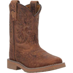 'Dan Post' Children's 8" Durant Jr. Western Square Toe - Rust Brown (Sizes 8.5C-3Y) 14 'Dan Post' Children's 8" Durant Jr. Western Square Toe - Rust Brown (Sizes 8.5C-3Y) -Fashion Boots Store DPC2926 1 1024x1024@2x