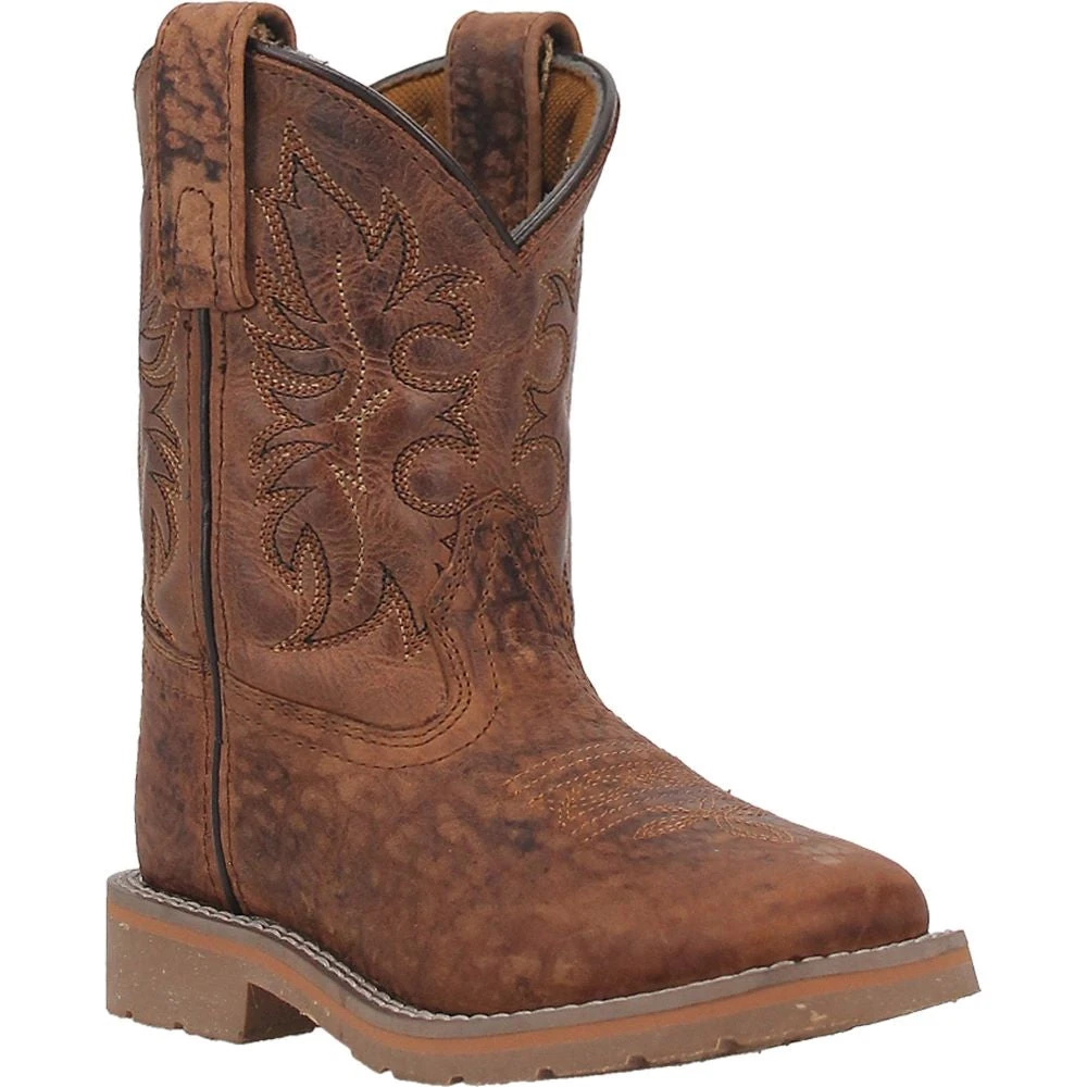 'Dan Post' Children's 8" Durant Jr. Western Square Toe - Rust Brown (Sizes 8.5C-3Y) 8 'Dan Post' Children's 8" Durant Jr. Western Square Toe - Rust Brown (Sizes 8.5C-3Y) - Image 6