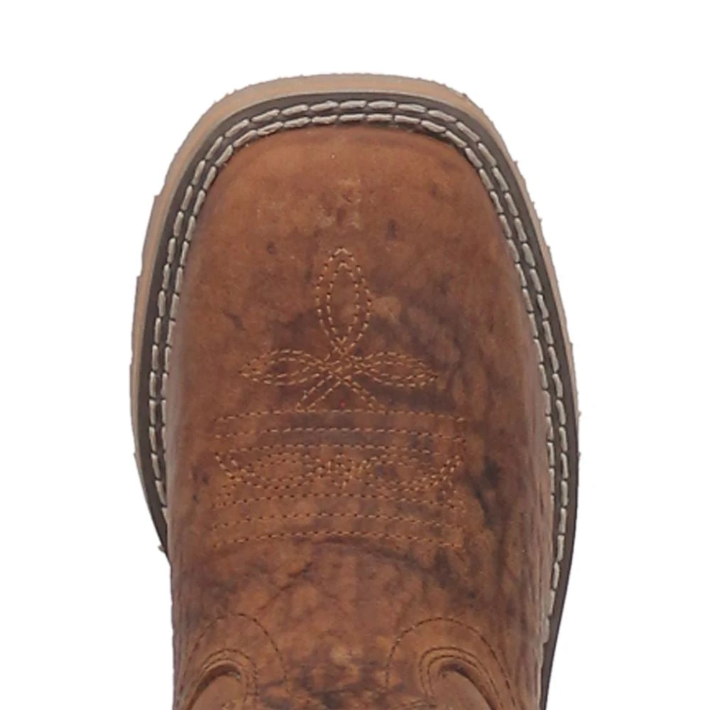 'Dan Post' Children's 8" Durant Jr. Western Square Toe - Rust Brown (Sizes 8.5C-3Y) 4 'Dan Post' Children's 8" Durant Jr. Western Square Toe - Rust Brown (Sizes 8.5C-3Y) - Image 2