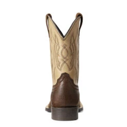 'Ariat' Youth Pace Setter - Timber / Rice Crispy -Fashion Boots Store F19 YTH WEST Couto 10029598 heel 1024x1024@2x